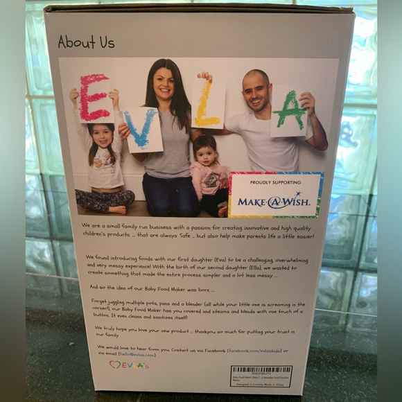 NWT Evlas Baby Food Maker - Grey - Picture 4 of 7